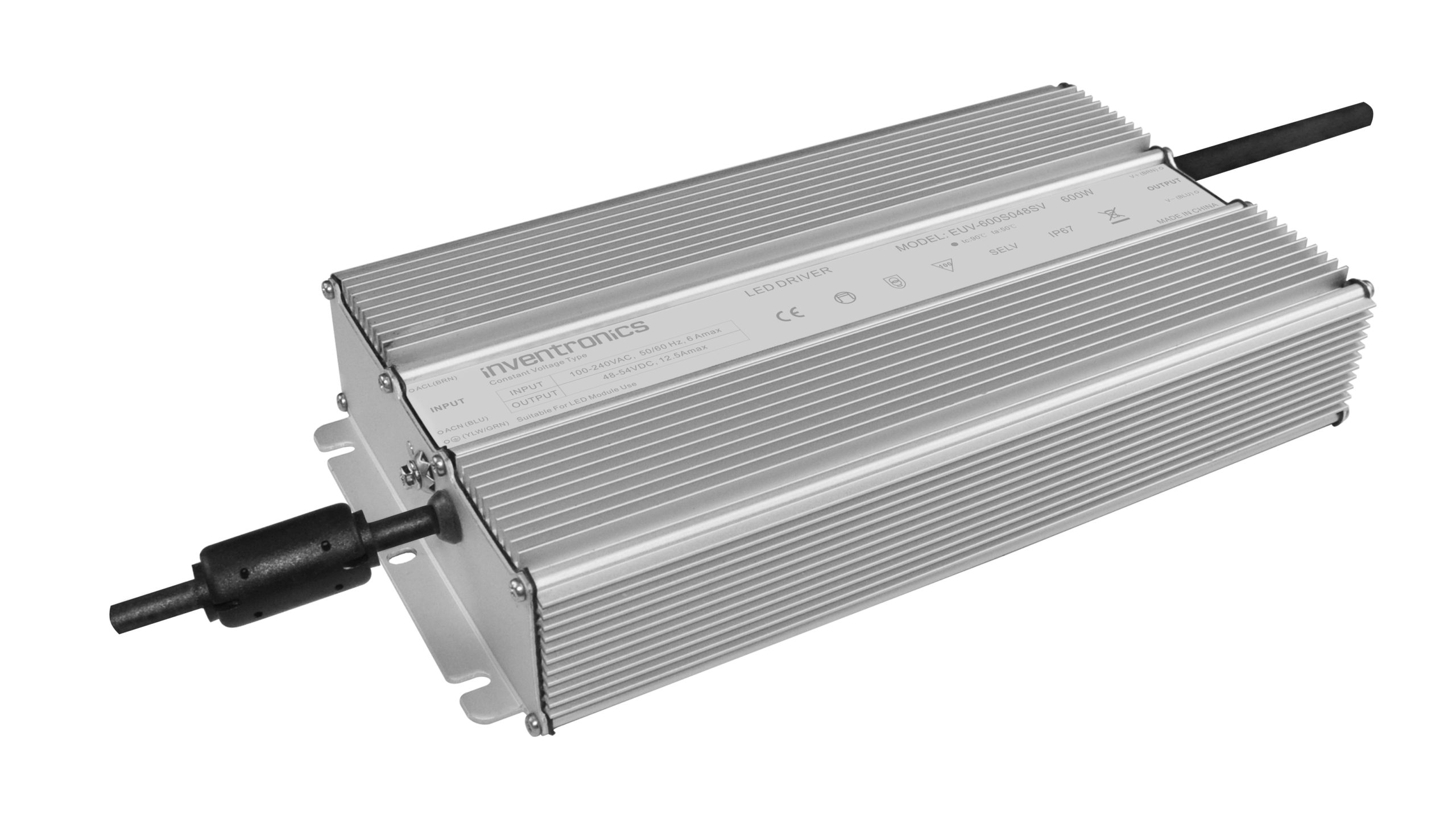 EUV-600S048SV series constant-voltage LED drivers