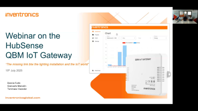 Webinar on the Inventronics HubSense Gateway 2025