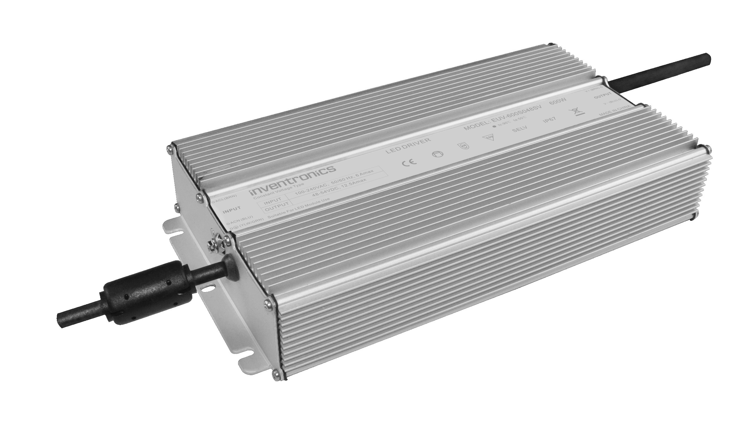 EUV-600S048SV series constant-voltage LED drivers