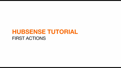 HubSense – 1. Planning: First Actions