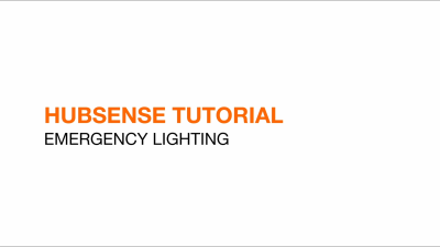 HubSense – Emergency Lighting
